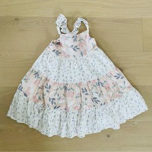 Catherine Malandrino light pink floral dress